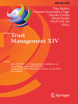cover image of Trust Management XIV